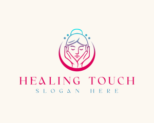 Face Massage Therapy logo design