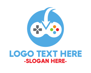 Esports - Game Controller Download logo design