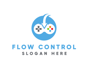 Game Controller Download logo design