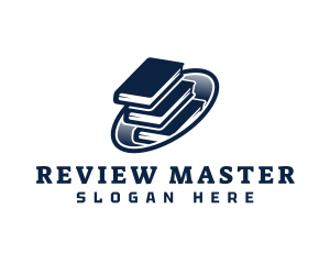 Review - Stair Book Learning logo design