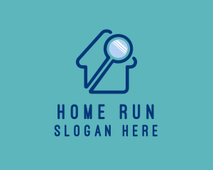 Home Real Estate Search logo design