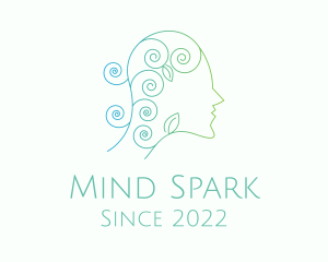 Stimulation - Organic Psychology Mental Health logo design