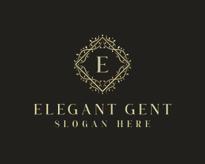 Elegant Floral Boutique logo design