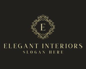 Elegant Floral Boutique logo design