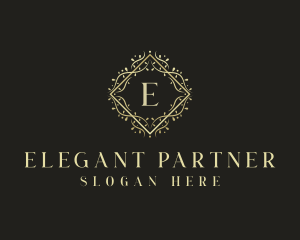 Elegant Floral Boutique logo design