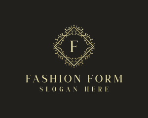 Elegant Floral Boutique logo design