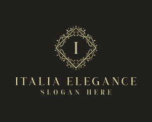 Elegant Floral Boutique logo design