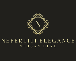 Elegant Floral Boutique logo design