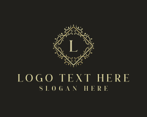 Vines - Elegant Floral Boutique logo design
