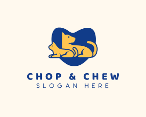 Shiba Inu - Pet Cat Dog Adoption logo design