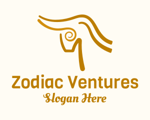 Zodiac - Minimalist Ox Zodiac logo design