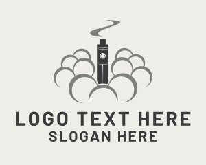 Smoking - Smoke Vape Pen logo design