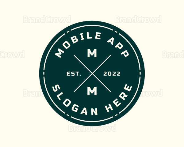 Business Firm Badge Logo