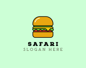 Diner - Veggie Burger Meal logo design