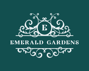 Floral Garden Events logo design