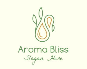 Diffuser - Lemongrass Essential Oil logo design