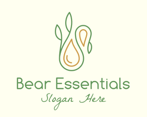 Lemongrass Essential Oil logo design