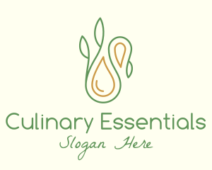 Lemongrass Essential Oil logo design