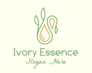 Lemongrass Essential Oil logo design