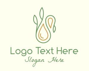 Essential Oil - Lemongrass Essential Oil logo design