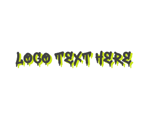 Skater - Hiphop Urban Graffiti logo design