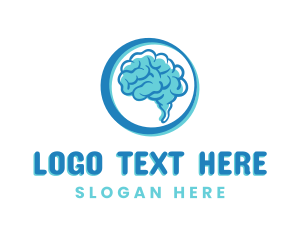 Biochemistry - Brain Mind Psychology logo design