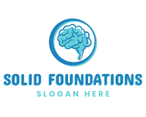 Brain - Brain Mind Psychology logo design