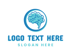 Psychology - Brain Mind Psychology logo design