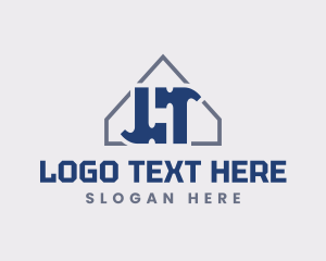 Labor - Hammer House Repair logo design