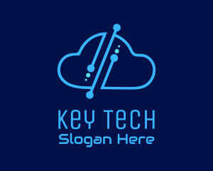 Digital Tech Cloud logo design