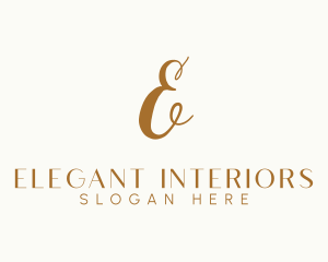 Elegant Feminine Script logo design