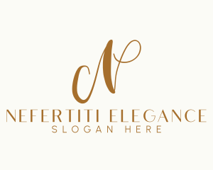 Elegant Feminine Script logo design