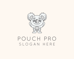 Koala Animal Toy logo design