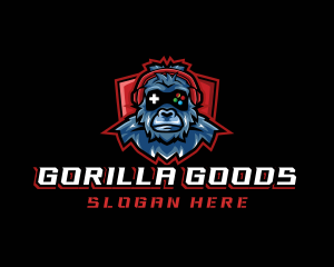 Gorilla Ape Gaming logo design