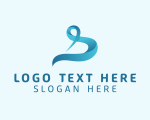 Ribbon - Marketing Ribbon Letter S logo design