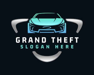 Dealership - Luxury Car Emblem logo design
