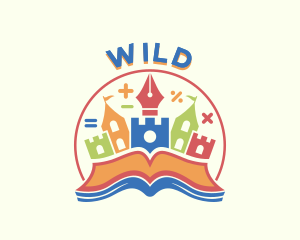 Child - Castle Daycare Education logo design