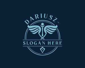 Nursing - Caduceus Healthcare Clinic logo design