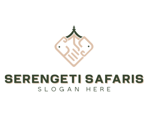 Elephant Wildlife Safari logo design