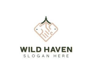 Elephant Wildlife Safari logo design