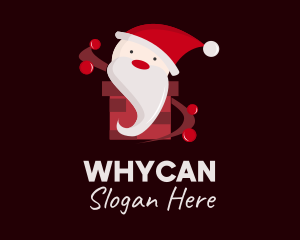 Santa Claus Decor Logo