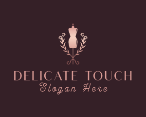 Dainty - Dainty Floral Mannequin logo design