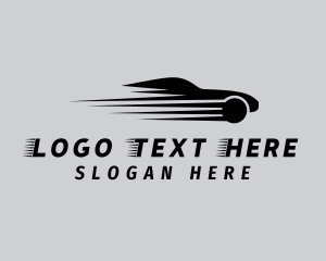 Fast - Sports Car Race logo design