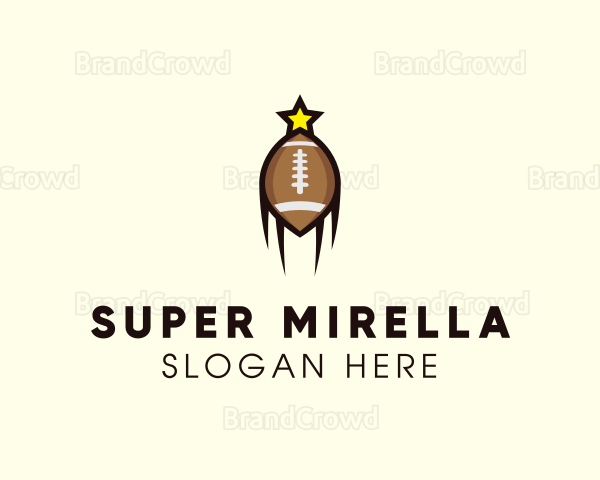 American Football Star Logo