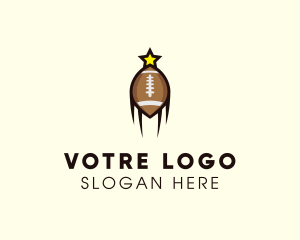 American Football Star Logo