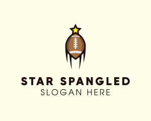 American Football Star logo design