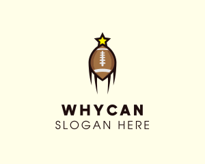 League - American Football Star logo design
