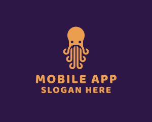 Underwater - Sea Octopus Animal logo design