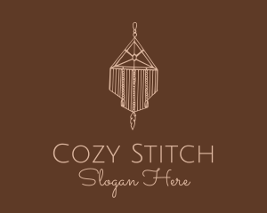 Hanging Macrame Tapestry logo design