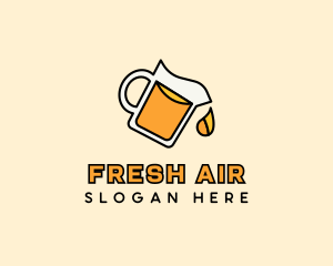 Fruit Juice Pitcher logo design